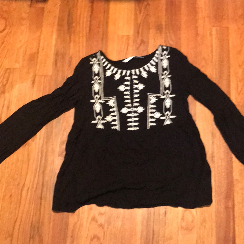 Embroidered Zara top